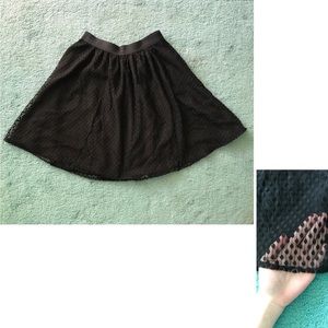 Juicy Couture Mini Lace Skirt